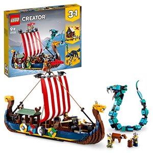 LEGO Wikingerschiff mit Midgardschlange