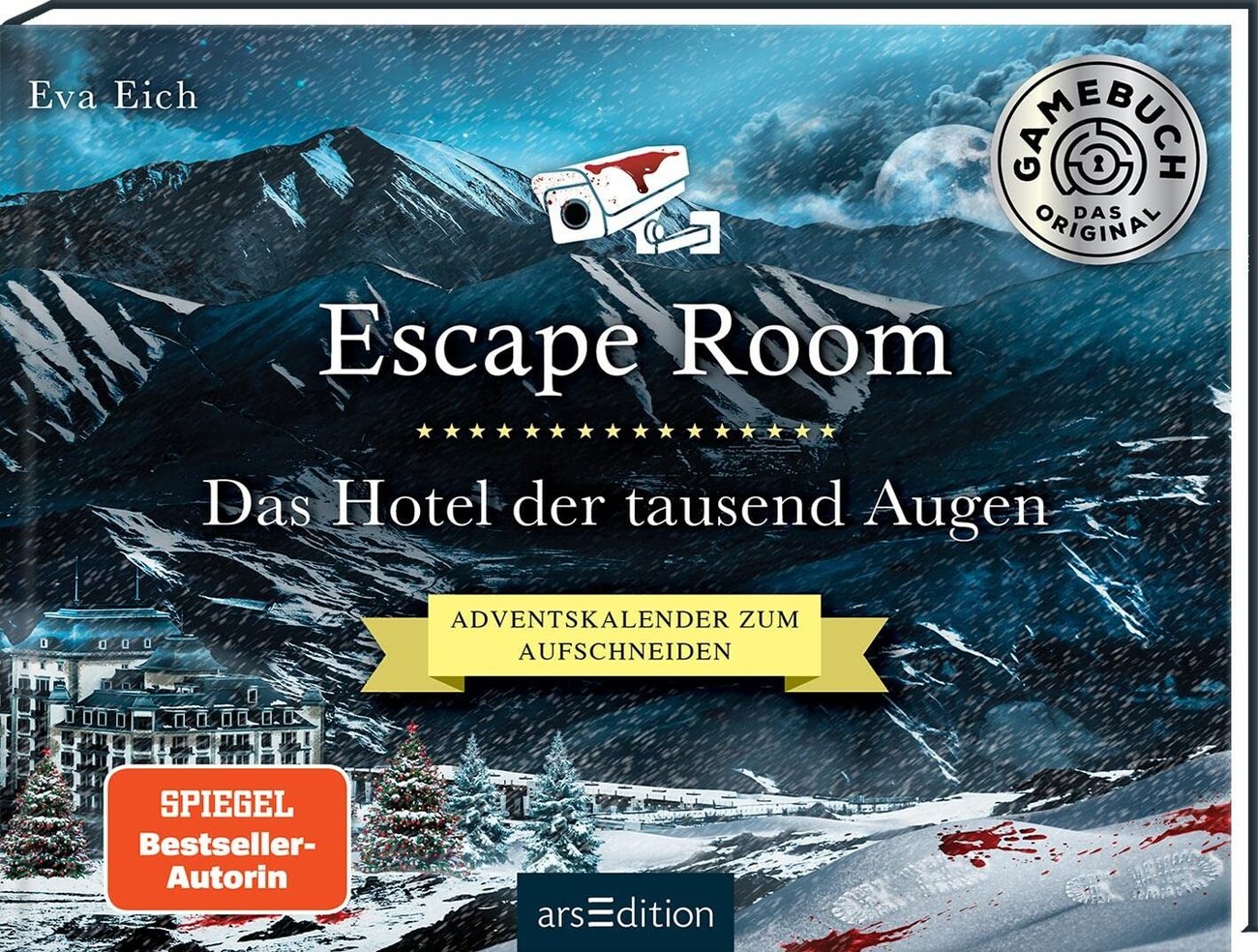 Escape Room - Das Hotel der tausend Augen: Adventskalender zum Aufschneiden