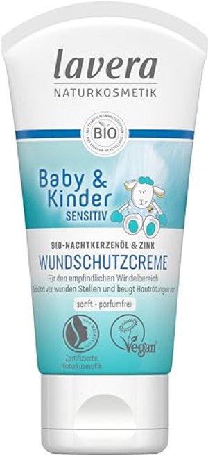 lavera Baby & Kinder Wundschutzcreme, 4er Pack (4x50ml)