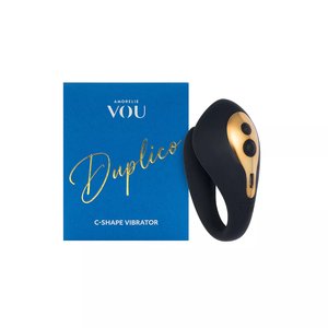 AMORELIE VOU »Duplico« C-Shape Paarvibrator