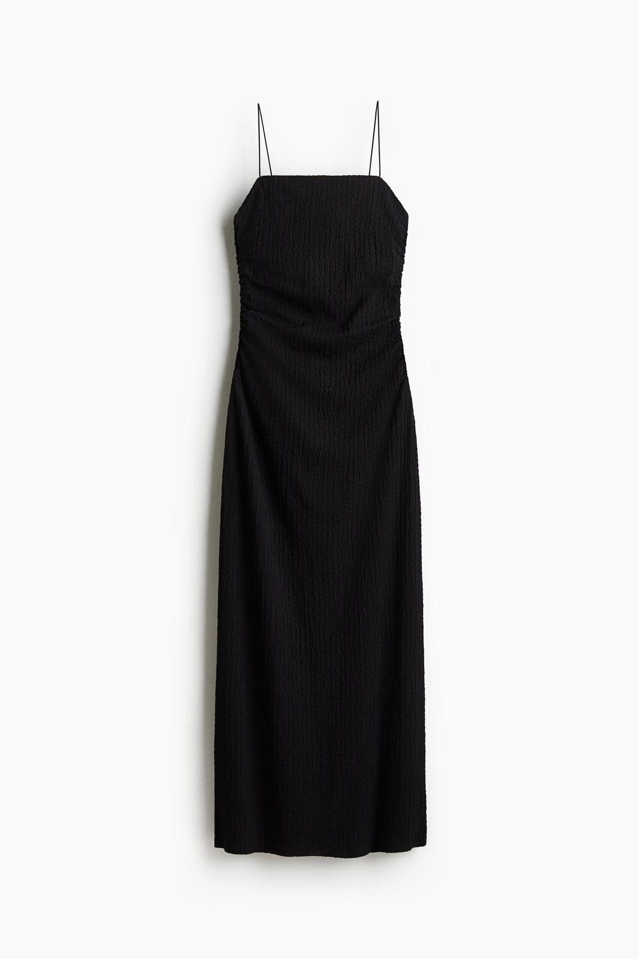 Trägerkleid aus Strukturjersey