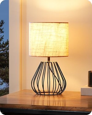 EDISHINE Nachttischlampe