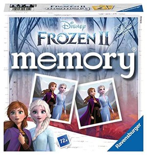 Ravensburger 24315 - Disney Frozen Memory, der Spieleklassiker für alle Frozen Fans, Merkspiel für 2