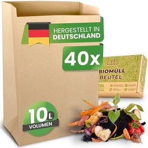 NATURALEAF Biomüllbeutel 10L