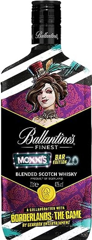 Ballantine's Finest x Borderlands, Moxxis Bar 2.0 Blended Scotch Whisky Edition