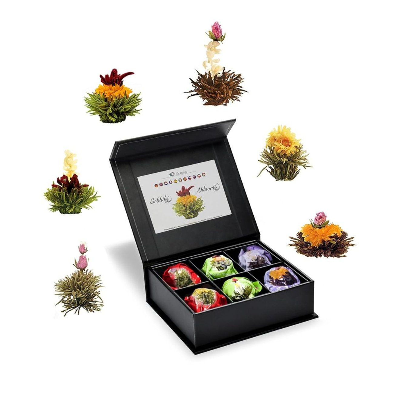 Teeblumen Geschenkbox