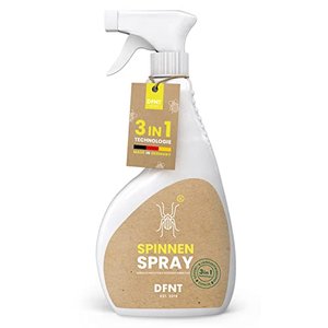 DFNT Spinnenspray 500ml - Effektives Mittel gegen Spinnen - Biologisch abbaubares Spinnenspray