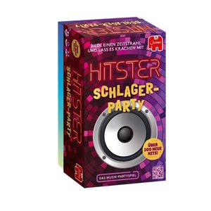 Hitster Schlager - EIN Party- und Kartenspiel für Erwachsene und Familien - 2 bis 10 Spieler ab 16 J