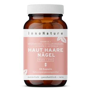 Haut, Haare & Nägel Kapseln von InnoNature, 60 Stück