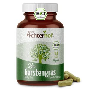 Gerstengras Kapseln hochdosiert BIO (180 Stück) zu je 500mg