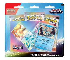 Prismatische Entwicklungen Zufällige Tech-Sticker-Kollektion DEUTSCH | Pokémon Karmesin & Purpur