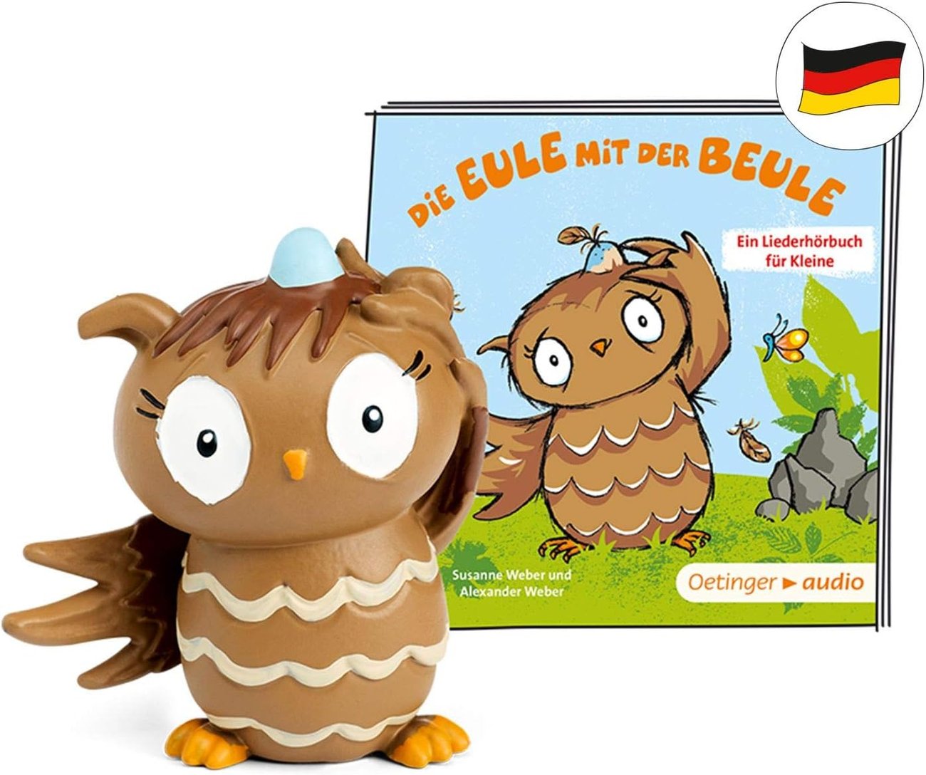 tonies Hörfiguren für Toniebox: Die Eule MIT DER BEULE - Hörbuch und Lieder für Kinder Figur