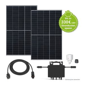 Juskys Balkonkraftwerk 600W Solaranlage Komplettset Photovoltaik Anlage steckerfertig - Verkauf nur 