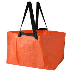KUSTFYR Tasche groß - orange 55x35x37 cm