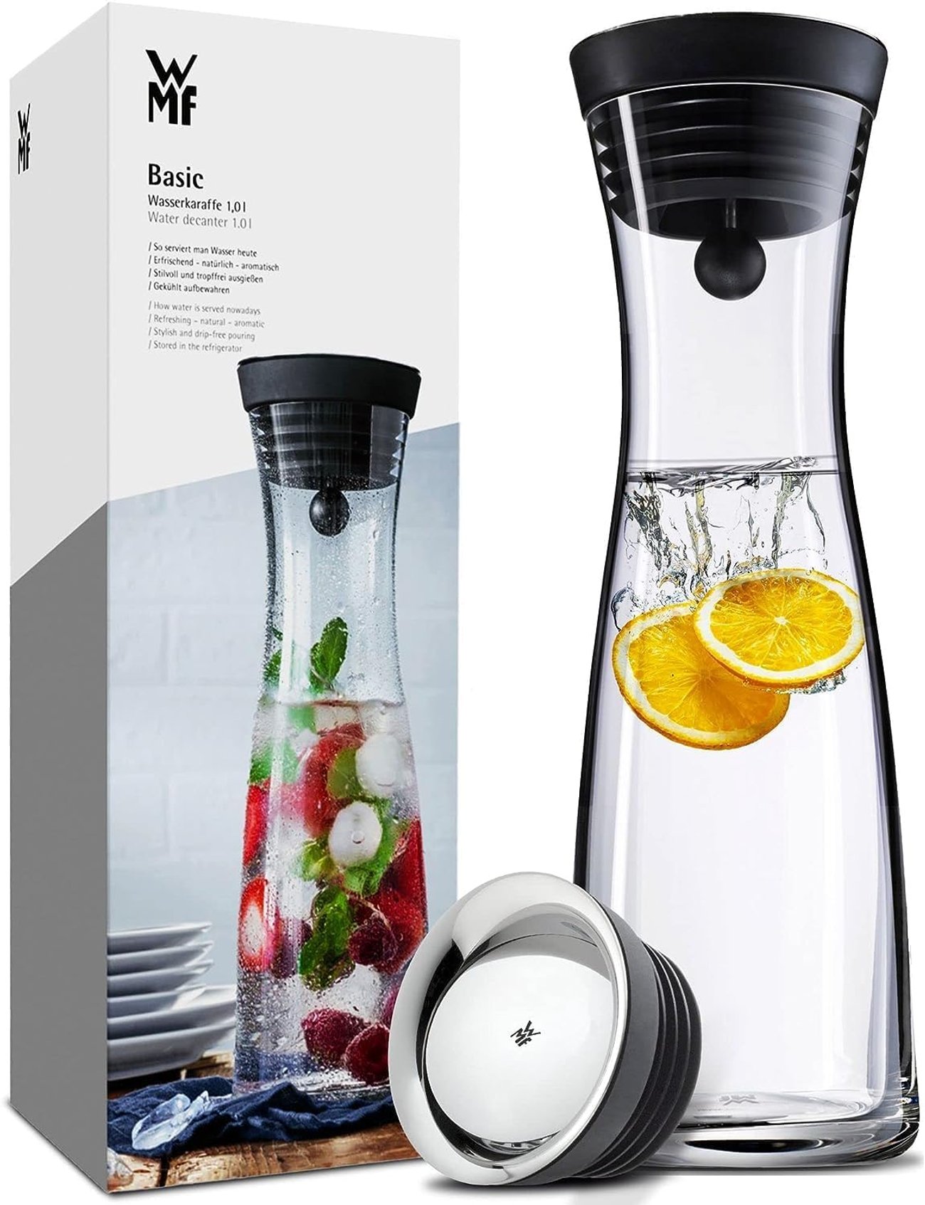 WMF Basic Wasserkaraffe aus Glas