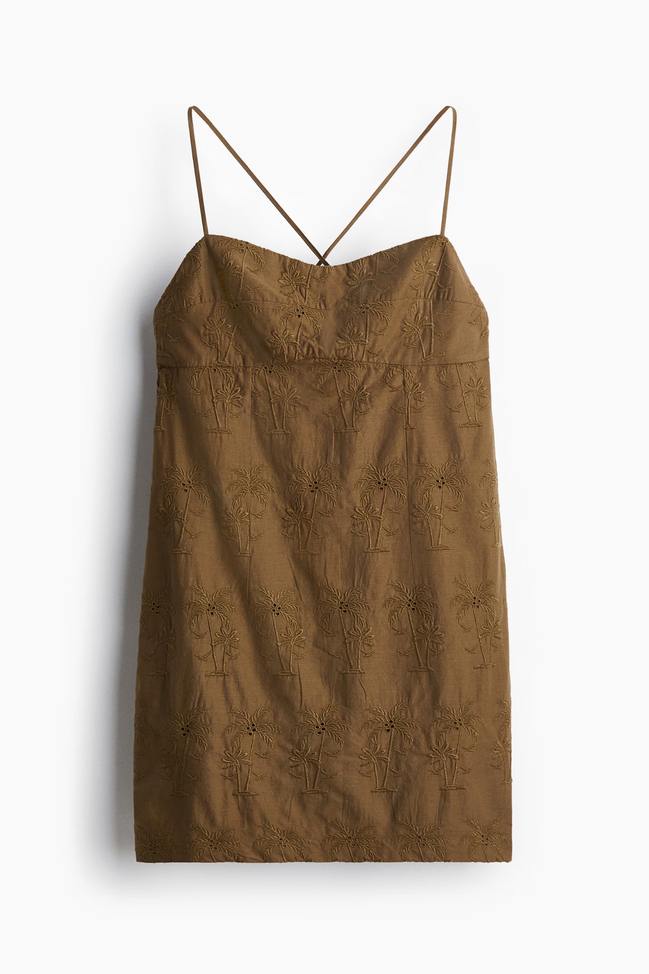 Besticktes Trägerkleid