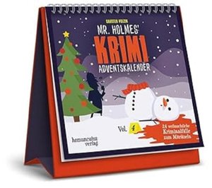 Mr. Holmes Krimi-Adventskalender: 24 weihnachtliche Kriminalfälle zum Miträtseln