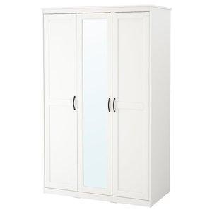 SONGESAND Kleiderschrank - weiß 120x60x191 cm