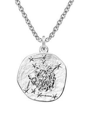 trendor Sternzeichen Löwe mit Halskette Silber 925