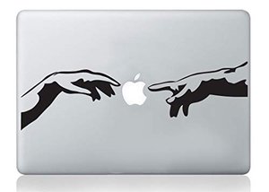 Wall4Stickers Michelangelo Mac Aufkleber Apfel MacBook