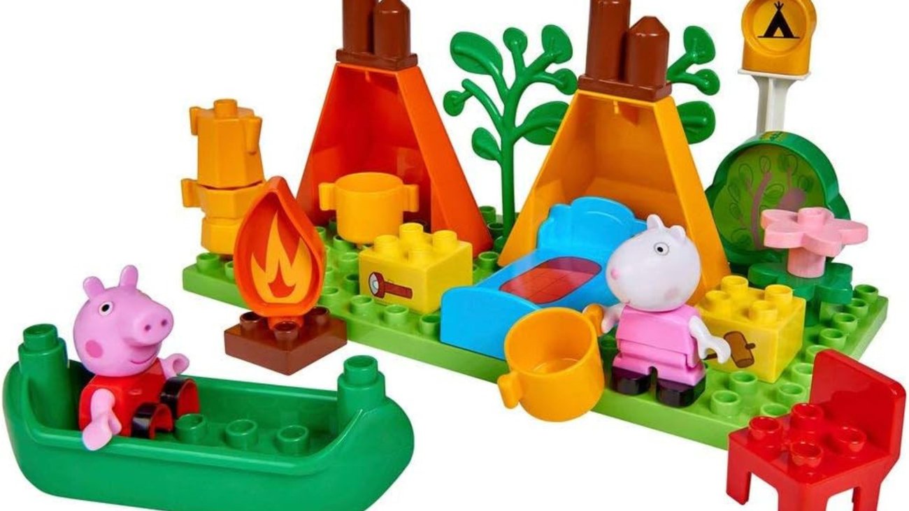 Big-Bloxx Peppa Pig Camping Set