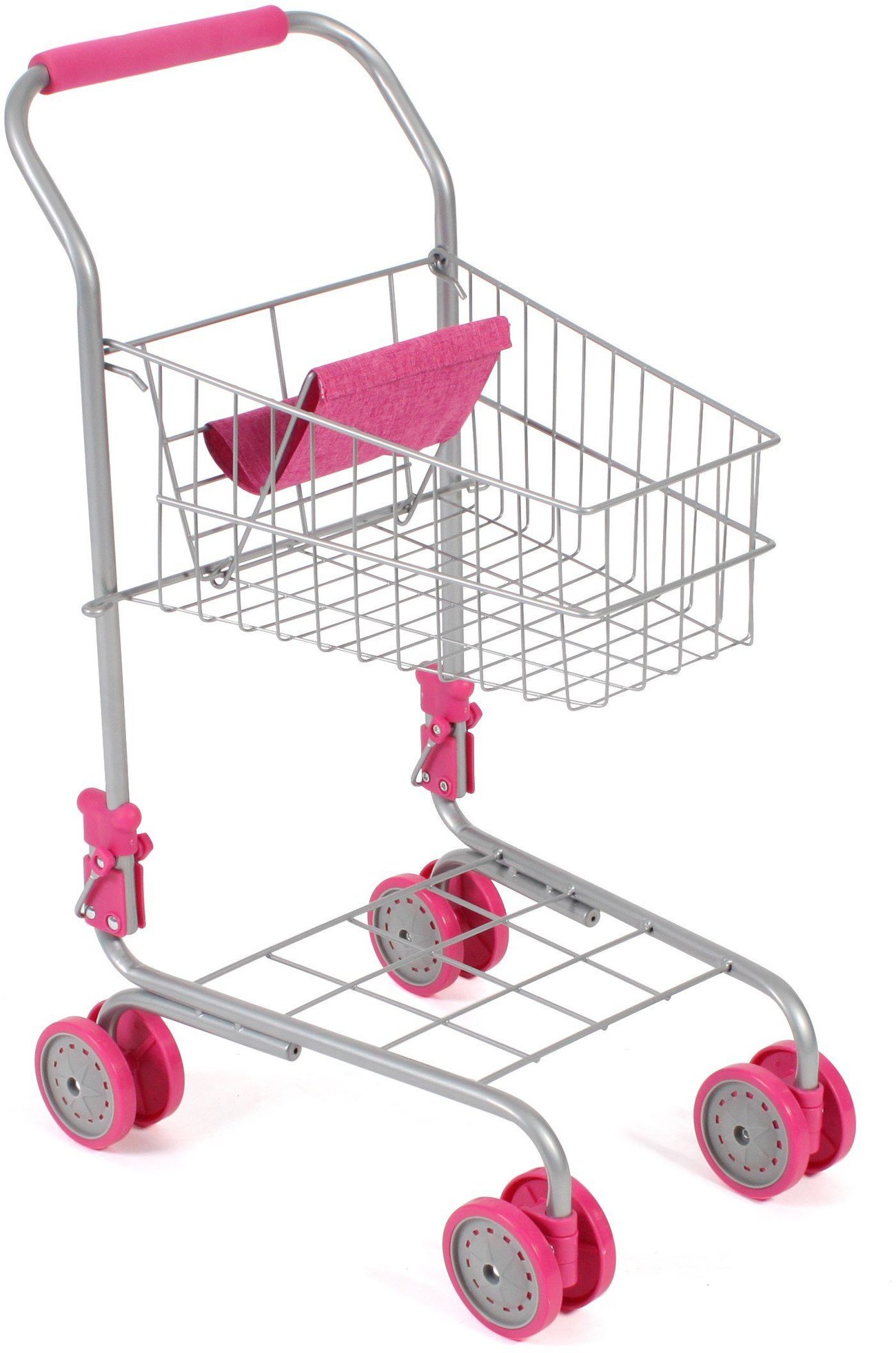 Spiel-Einkaufswagen Pink