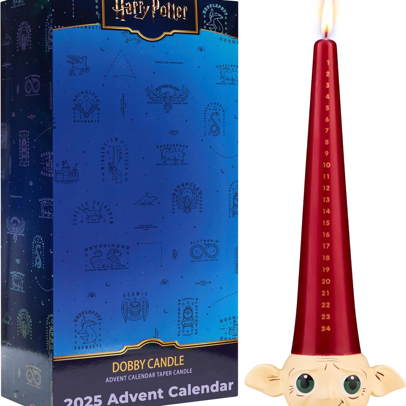Harry Potter Adventskalender Kerze 1-24 Tage