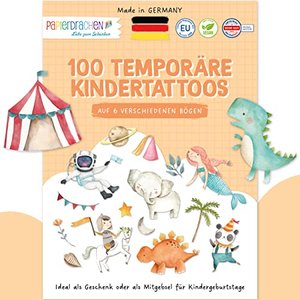 100 besonders hautfreundliche Kindertattoos