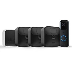 Blink Outdoor-Set mit 3 Kameras + Blink Video Doorbell
