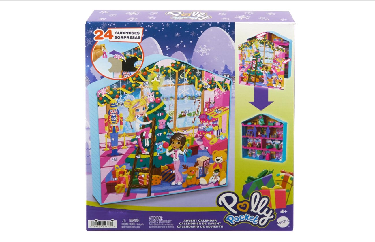 Polly Pocket - Adventskalender mit Puppen