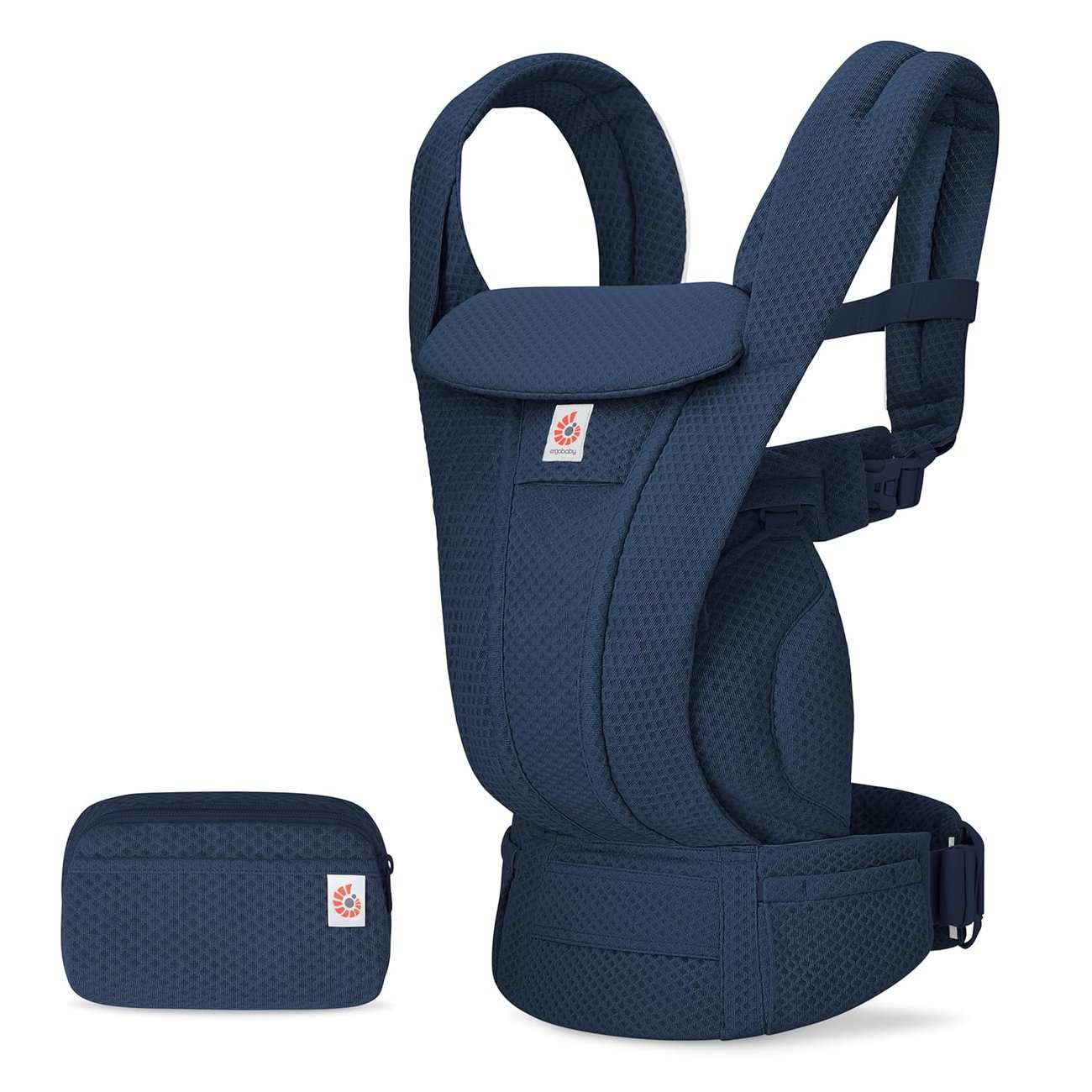 Ergobaby Omni Deluxe All-in-One Babytrage für Neugeborene ab Geburt bis 20kg