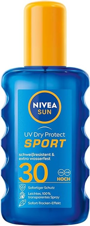NIVEA SUN UV Dry Protect Sport Sonnenspray LSF 30