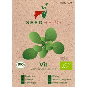 Seedhero – Bio Feldsalat Samen Vit