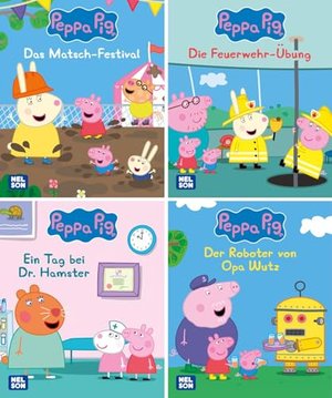 Nelson Mini-Bücher: 4er Peppa Pig