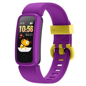 BIGGERFIVE Fitness Armband Uhr für Kinder Mädchen Junge Teenager, Fitness Tracker Smartwatch mit Sch