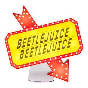 „Beetlejuice” - Offiziell lizenzierte Nachtlicht-Lampe