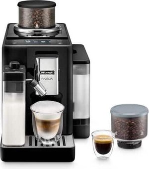 De'Longhi Rivelia Kaffeevollautomat, Schwarz