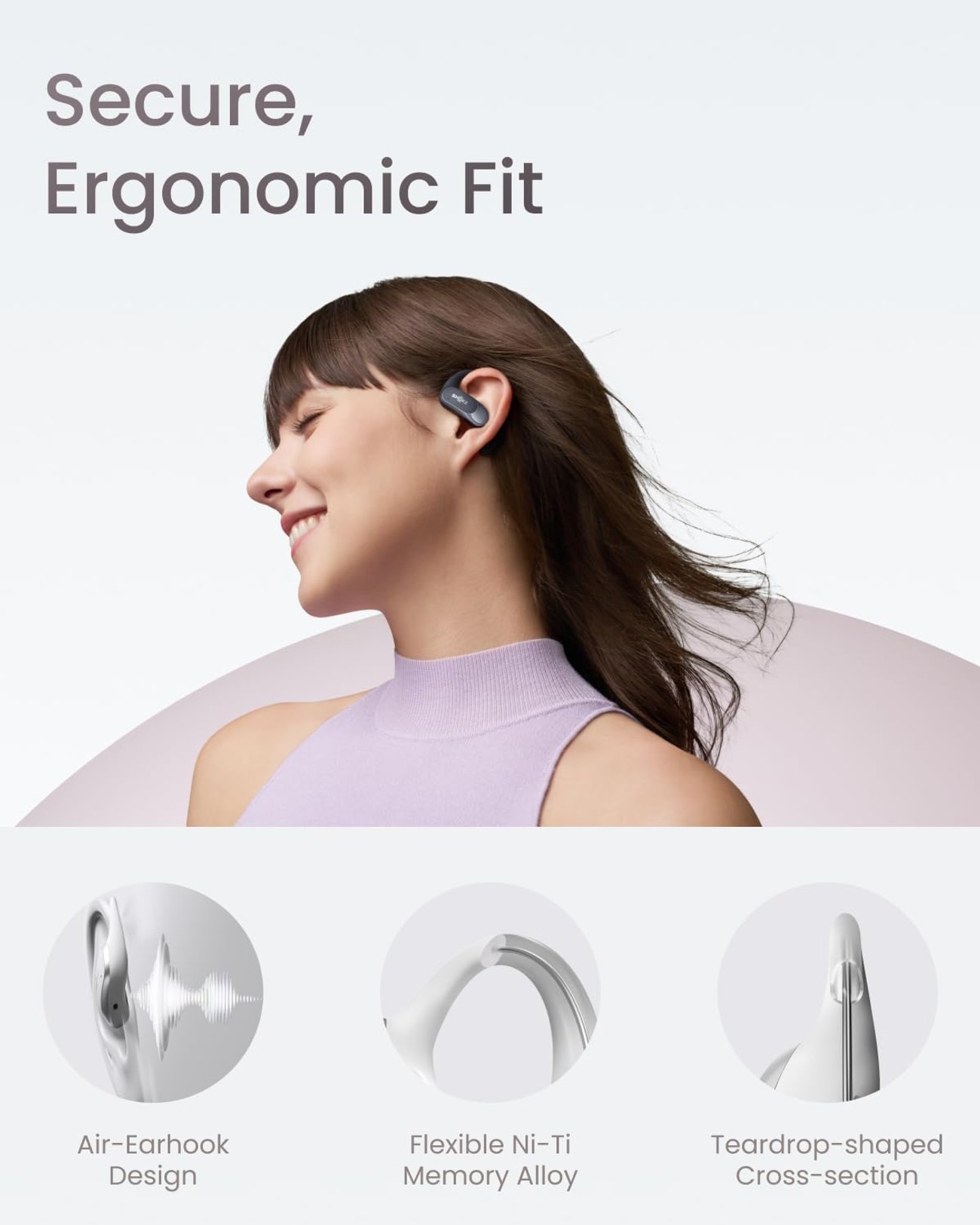 SHOKZ OpenFit Air Open-Ear-Kopfhörer