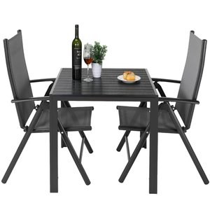 LIFERUN – Gartenmöbel Set, 3-teilig