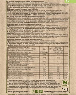 Louie´s grünepflaume® – Laxplum. Die fermentierte grüne Pflaume für den Darm.