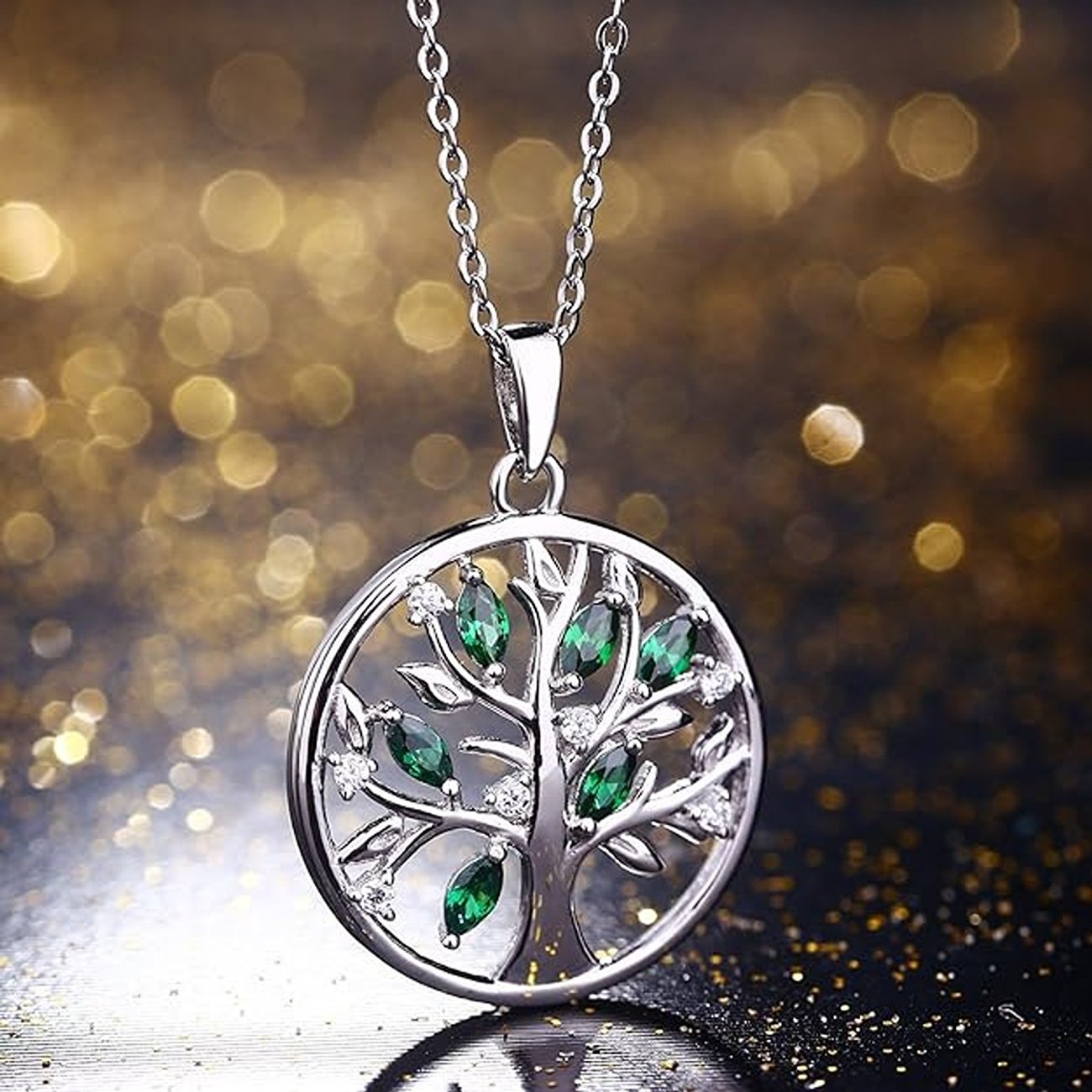 Jo Wisdom Halskette „Baum des Lebens"