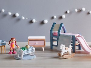 Playtive Puppenhaus Kinderzimmer