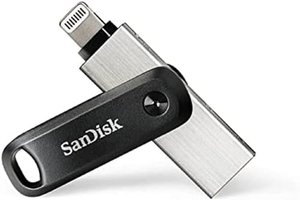 SanDisk iXpand Go Flash-Laufwerk iPhone Speicher 128 GB (iPad kompatibel)