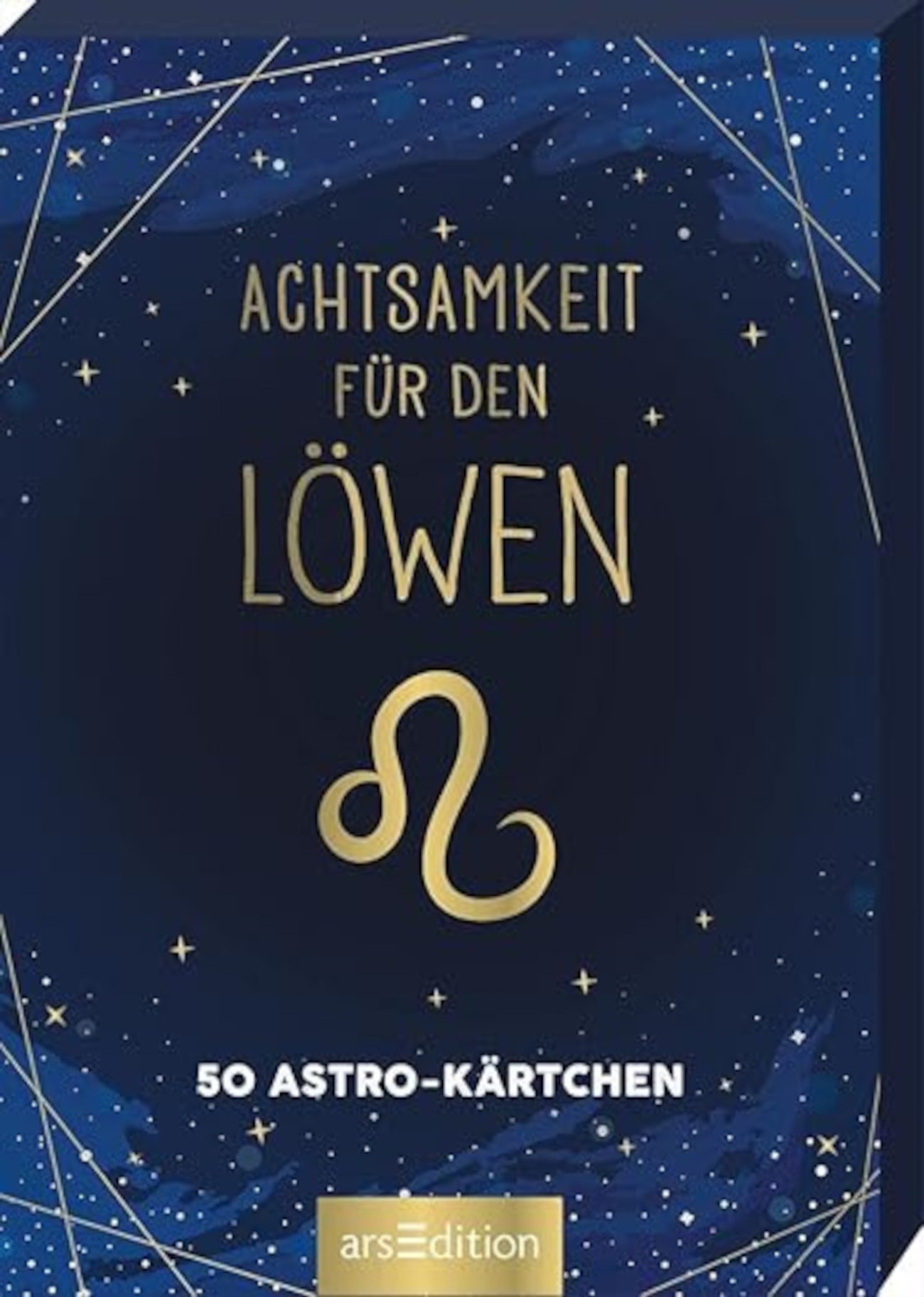 Achtsamkeits-Kärtchen für den Löwen
