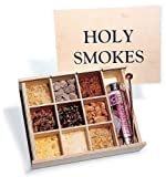 "Holy Smokes" Räucherkiste ✿ 9 edle Weihrauchsorten ✿ mit Räucherkohle, Kupferlöffel und Anleitung ✿