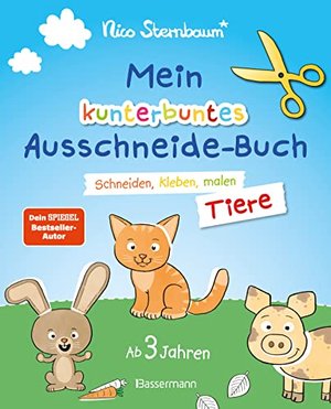 Mein kunterbuntes Ausschneidebuch - Tiere