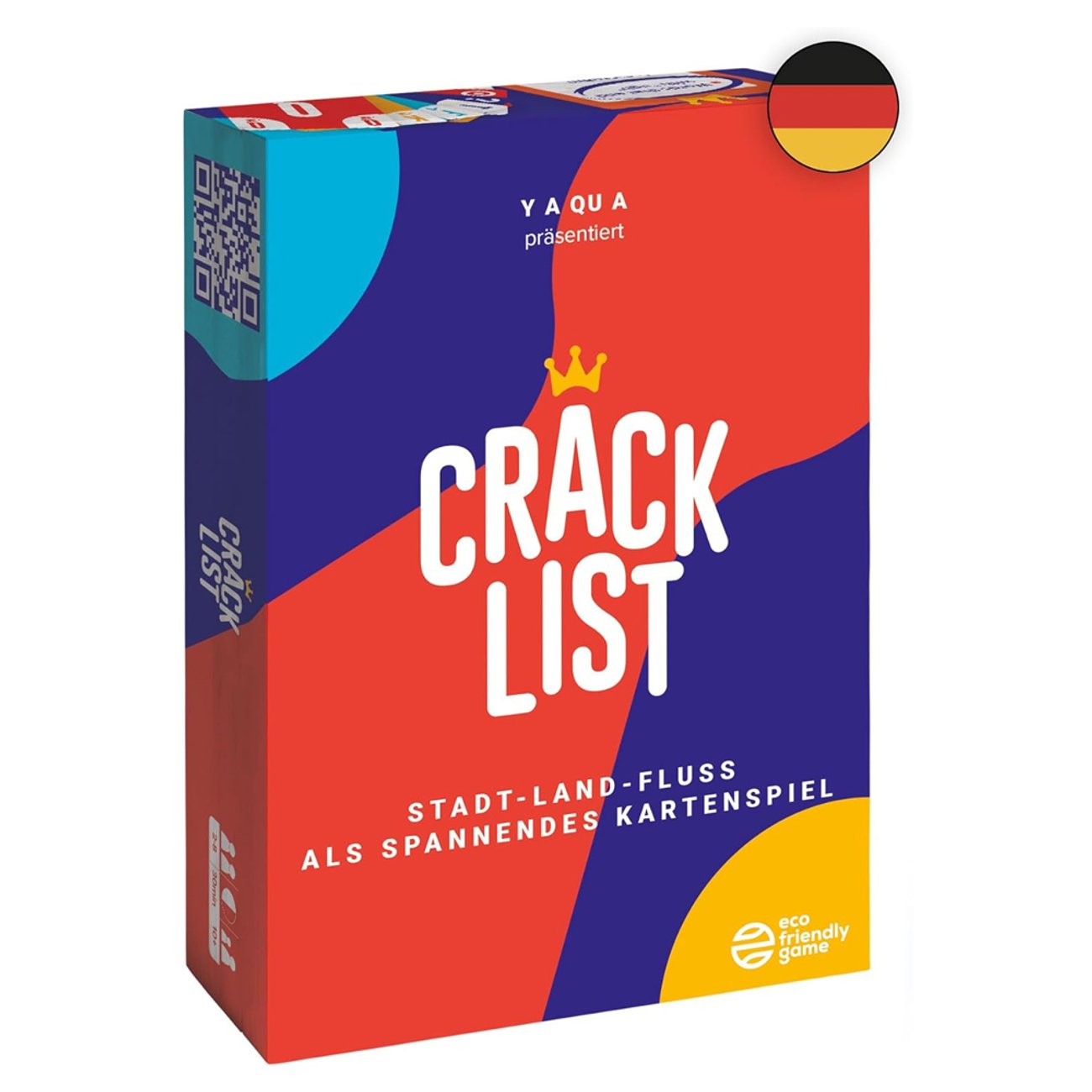 CRACK LIST - Lustiges Kartenspiel & Gesellschaftsspiel