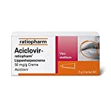 Aciclovir-ratiopharm Lippenherpescreme zur lindernden Therapie