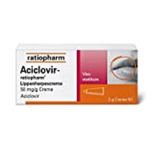 Aciclovir-ratiopharm Lippenherpescreme zur lindernden Therapie