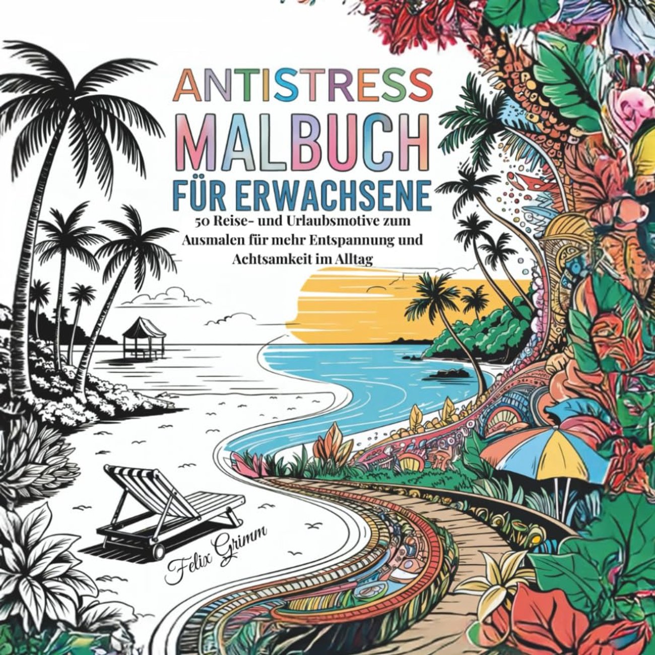 Antistress Malbuch für Erwachsene
